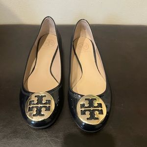 Tory Burch Patent leather upper size 8.5 women.